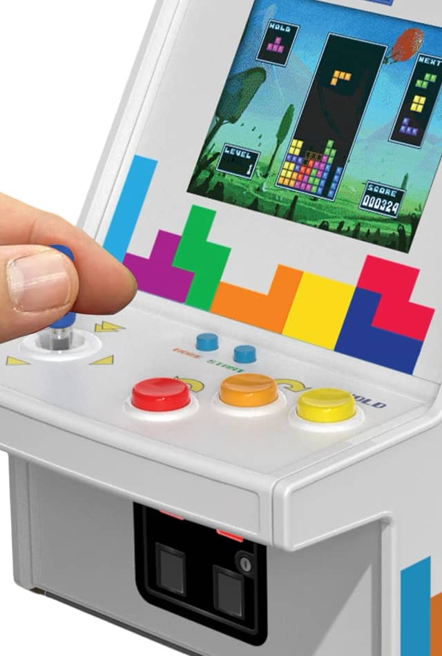Tetris Mini Arcade Electronic Game Player Pro