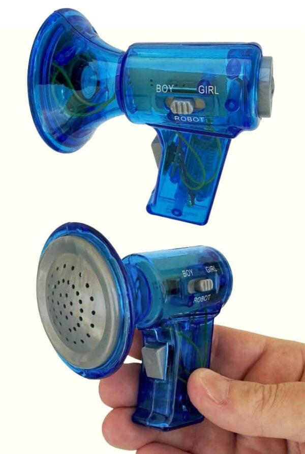 Mini Voice Changer Blue Small But Mighty
