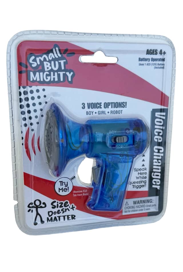 Mini Voice Changer Blue Small But Mighty