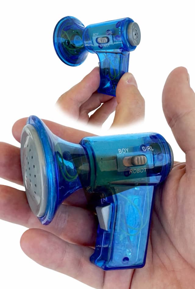 Mini Voice Changer Blue Small But Mighty